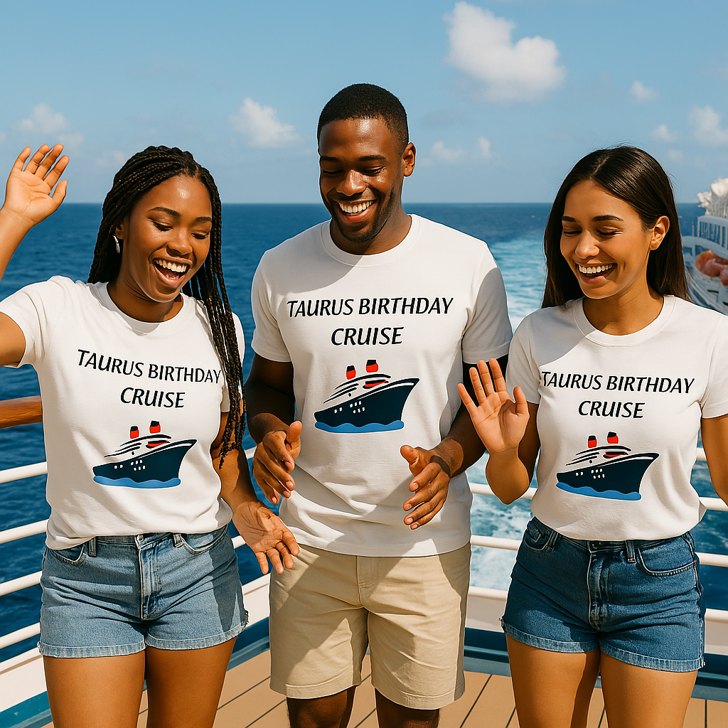 Taurus Birthday Cruise T-Shirt – Unisex Fit, Carnival 2025
